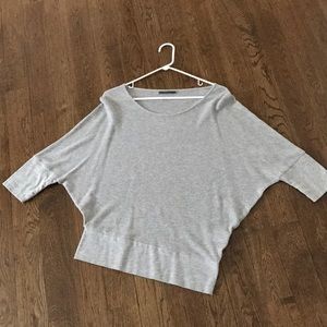 Grey dolman sleeve shirt